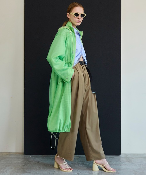 MAISON SPECIAL（メゾンスペシャル） パンツ Tunnel Loop Belt Set