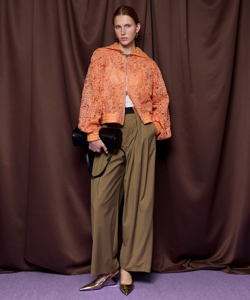 MAISON SPECIAL（メゾンスペシャル） パンツ Tunnel Loop Belt Set