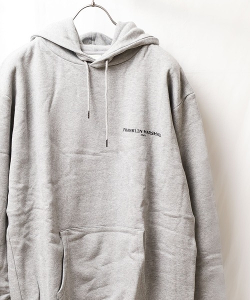 「FRANKLIN & MARSHALL」 プルオーバーパーカー MEDIUM ベージュ レディース_画像3