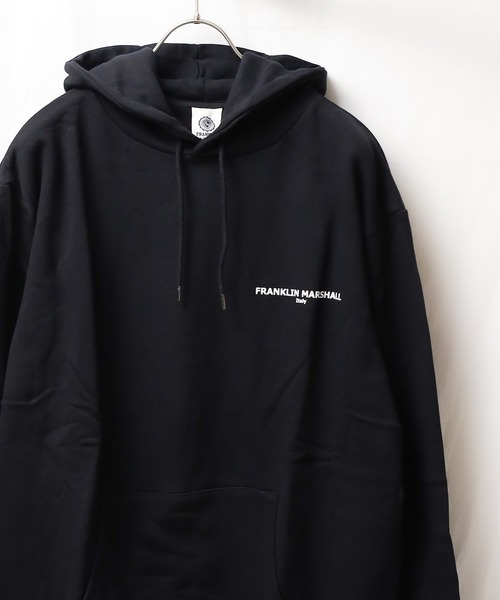 「FRANKLIN & MARSHALL」 プルオーバーパーカー MEDIUM ベージュ レディース_画像4