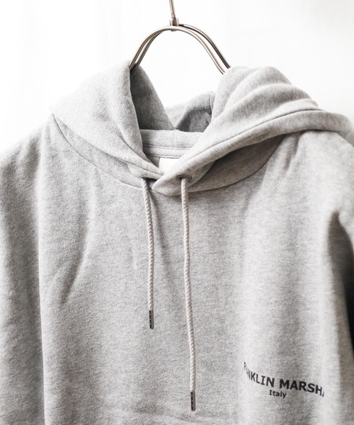 「FRANKLIN & MARSHALL」 プルオーバーパーカー MEDIUM ベージュ レディース_画像5