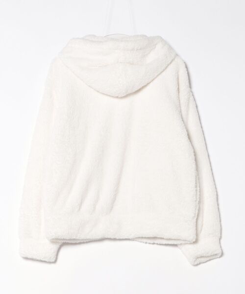 「Honeys」 ジップアップパーカー M ベージュ レディース_画像2