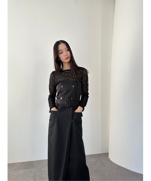 DRWCYS（ドロシーズ） 長袖ワンピース FREE ホワイト レディース