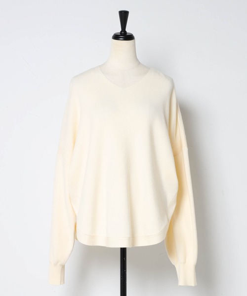 「Bonjour Sagan」 「hunch」長袖ニット FREE オフホワイト レディース_画像2