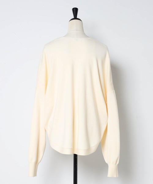 「Bonjour Sagan」 「hunch」長袖ニット FREE オフホワイト レディース_画像5