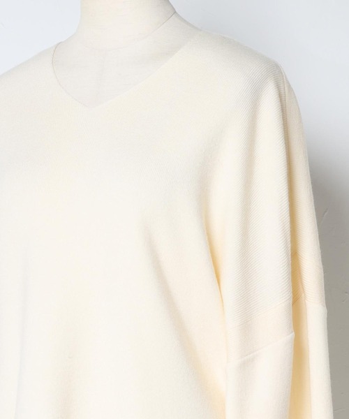 「Bonjour Sagan」 「hunch」長袖ニット FREE オフホワイト レディース_画像6