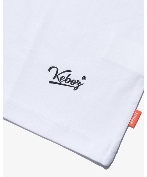 「KEBOZ」 半袖Tシャツ M ホワイト メンズ_画像8