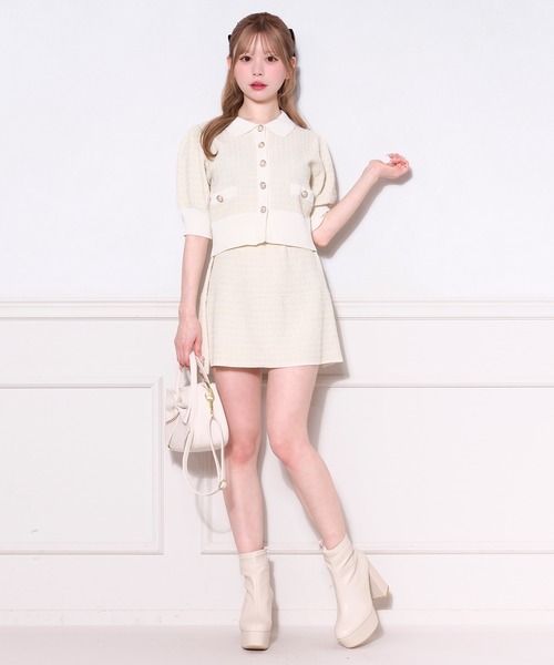 「apres jour」 ニットスカート X-LARGE ブラック系その他 レディース_画像9