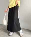 ロング スカート 夏 「吸水速乾・防シワ機能付...の詳細画像5