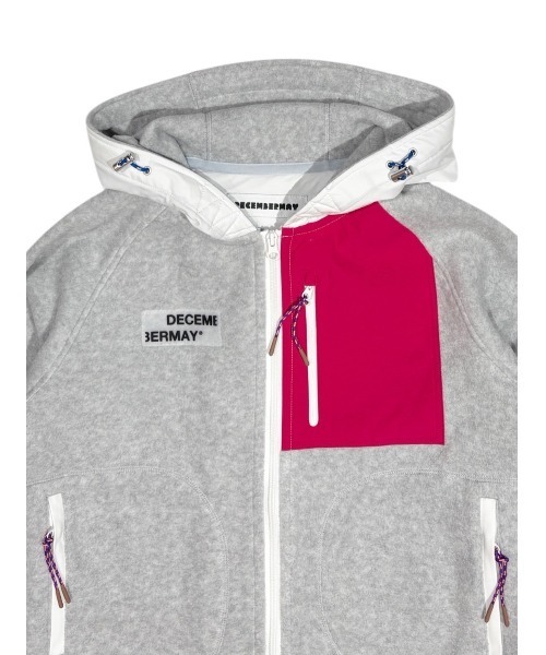パーティー！DECEMBERMAY Cozy fleece Jacket DECEMBERMAY
