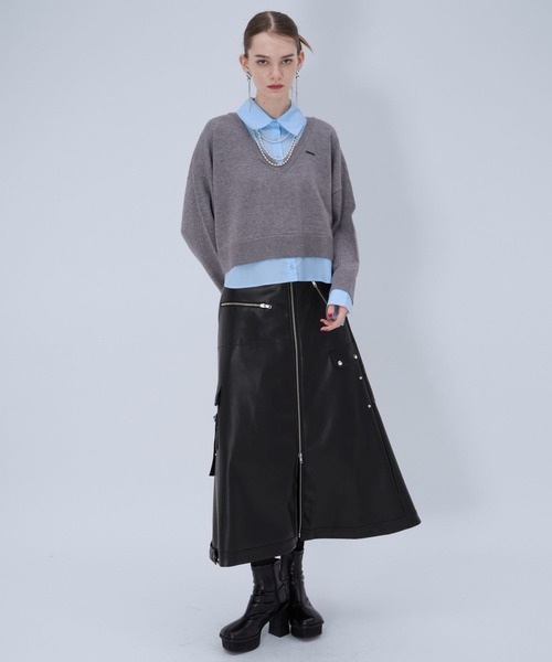 HARE（ハレ） スカート ライダースライクスカート(HARE) : ZOZOTOWN