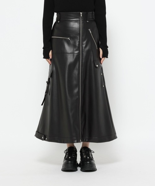 HARE（ハレ） スカート ライダースライクスカート(HARE) : ZOZOTOWN