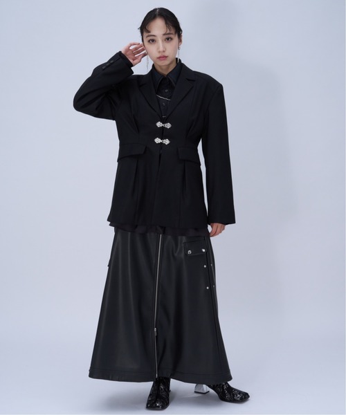 【未使用に近い】ライダースライクスカート HARE ハレ 完売品 HARE（ハレ） スカート ライダースライクスカート(HARE) : ZOZOTOWN