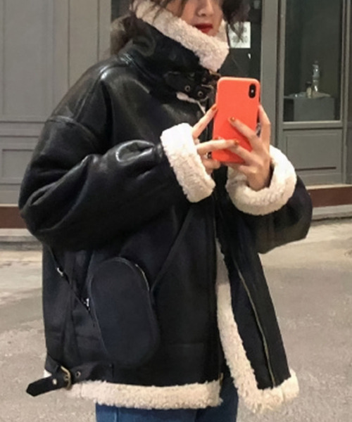 「Girly Doll」 ジャケット M ブラウン レディース_画像2