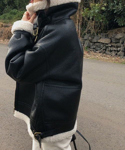 「Girly Doll」 ジャケット M ブラウン レディース_画像5