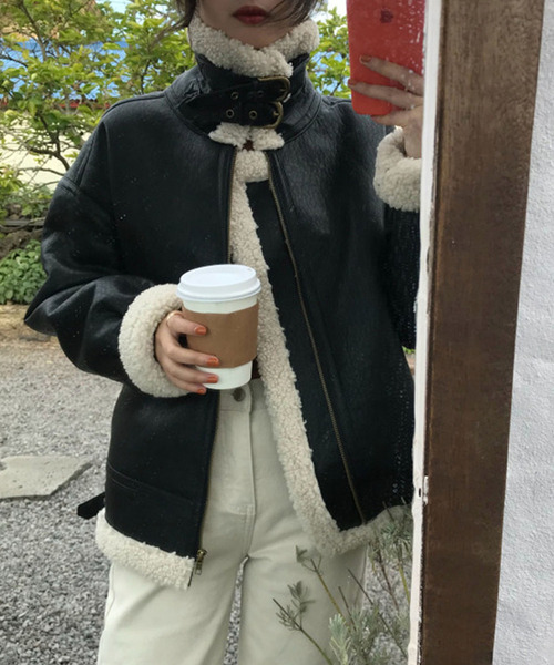 「Girly Doll」 ジャケット M ブラウン レディース_画像7