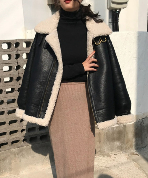 「Girly Doll」 ジャケット M ブラウン レディース_画像9