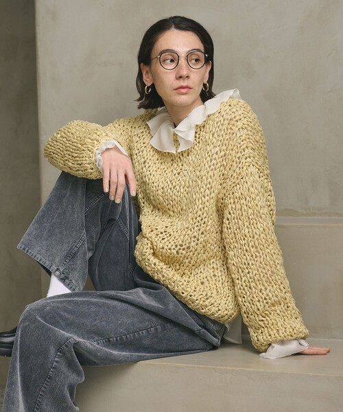 BEAUTY＆YOUTH UNITED ARROWS ブラウス シャツ ラッフル スキッパー