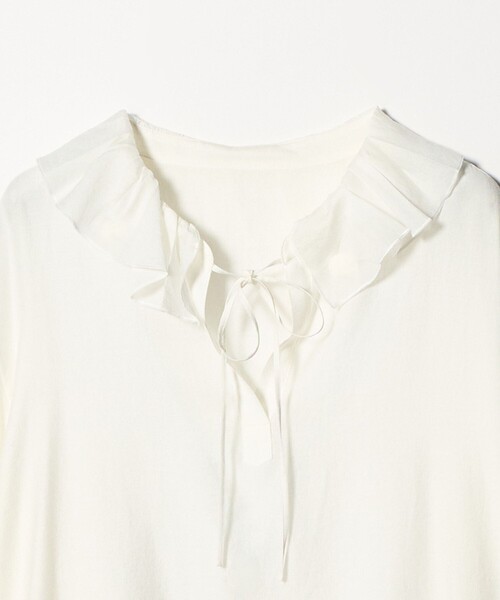 BEAUTY＆YOUTH UNITED ARROWS ブラウス シャツ ラッフル スキッパー 