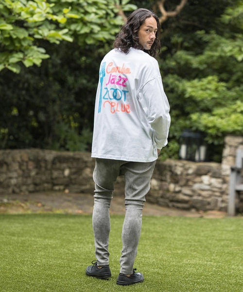 「CAMBIO」 サルエルパンツ L ブラック メンズ_画像7