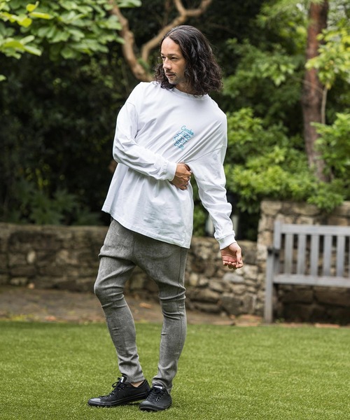 「CAMBIO」 サルエルパンツ L ブラック メンズ_画像8