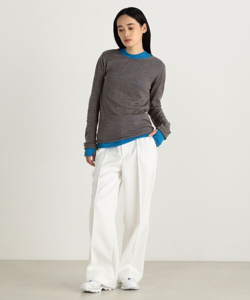 「EDITION」 スラックス 36 ブラック レディース_画像2