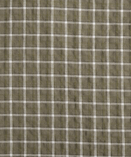 「MUHET」 ジップアップパーカー X-LARGE カーキ レディース_画像3