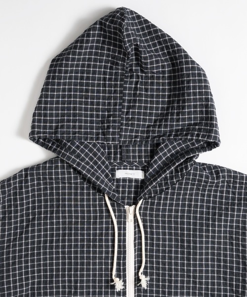 「MUHET」 ジップアップパーカー X-LARGE カーキ レディース_画像4