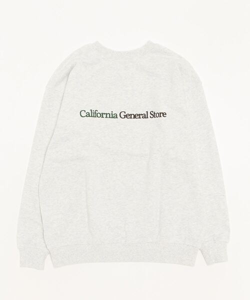「California General Store」 スウェットカットソー L ライトグレー メンズ_画像2