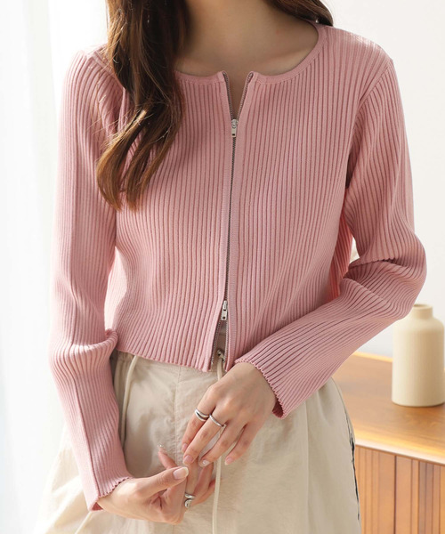 「Girly Doll」 ニットカーディガン M ブラック レディース_画像4