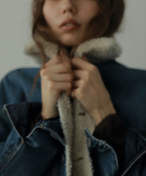「ETRE TOKYO」 デニムジャケット M インディゴブルー レディースの画像