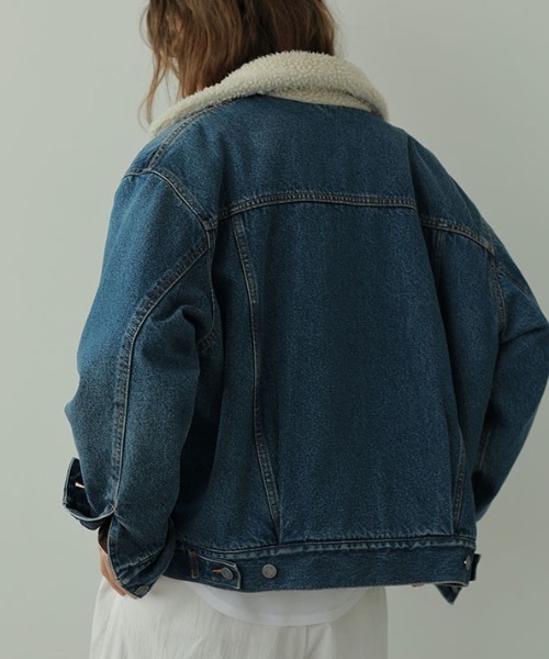 「ETRE TOKYO」 デニムジャケット M インディゴブルー レディースの画像