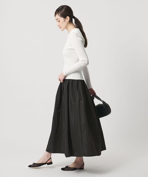 UNITED ARROWS タフタボリュームギャザースカート 25SS 36 UNITED ARROWS（ユナイテッドアローズ） スカート タフタ ボリューム