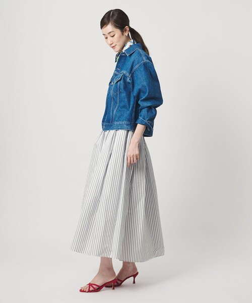 UNITED ARROWS タフタボリュームギャザースカート 25SS 36 UNITED ARROWS（ユナイテッドアローズ） スカート タフタ ボリューム