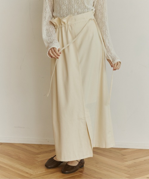 JULIUS ラップスカート OLUN スカート multiway wrap skirt/マルチウェイラップスカート