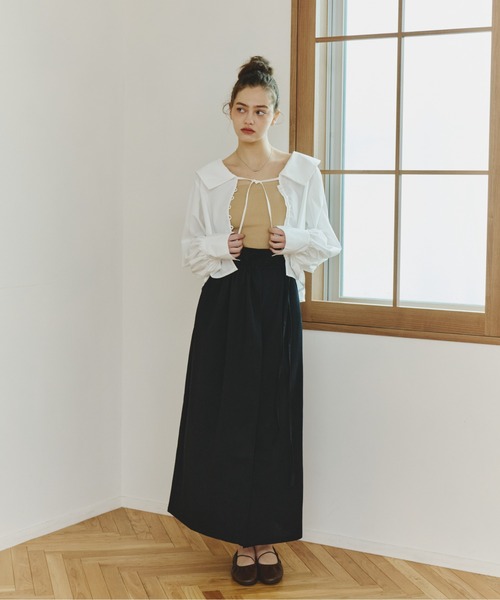 OLUN スカート multiway wrap skirt/マルチウェイラップスカート