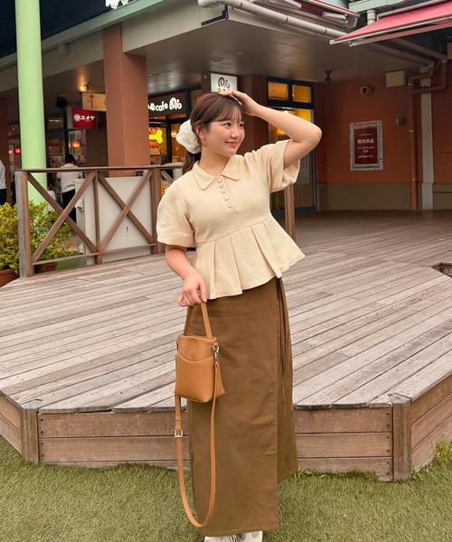 OLUN スカート multiway wrap skirt/マルチウェイラップスカート