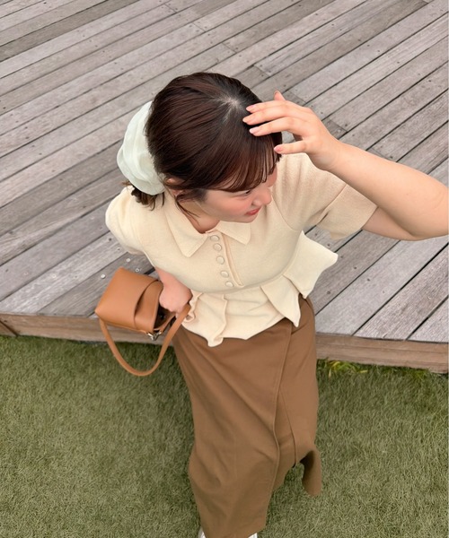 OLUN スカート multiway wrap skirt/マルチウェイラップスカート