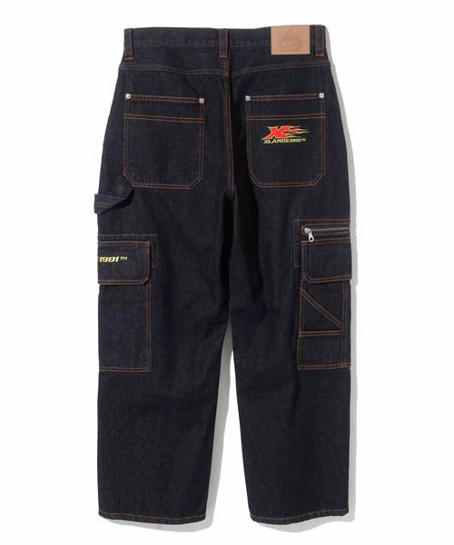 「XLARGE」 デニムパンツ 30inch インディゴブルー メンズ_画像5