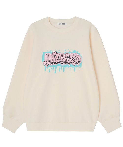 「MILKFED.」 スウェットカットソー ONE SIZE ブラック レディース_画像9