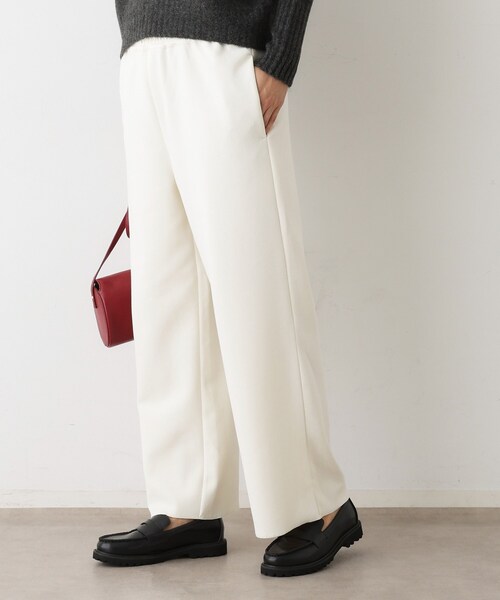 「Dessin」 イージーパンツ 02 ベージュ レディース_画像3