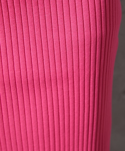 「GEVS.」 ニットスカート 5L チャコール レディース_画像5