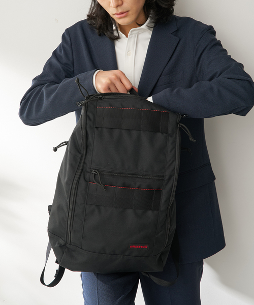 黒　BRIEFING VERTICAL PACK　ブラック BRIEFING（ブリーフィング） デイバック リュック 別注 VERTICAL PACK