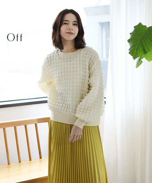 「REAL CUBE」 長袖カットソー M ミント レディース_画像5