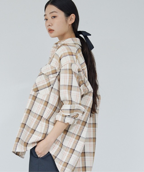 「GALLARDAGALANTE」 長袖シャツ FREE ブルー レディース