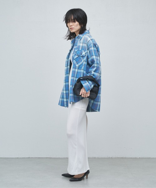 「GALLARDAGALANTE」 長袖シャツ FREE ブルー レディース
