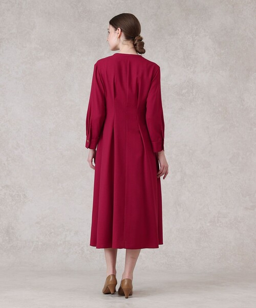 新品タグ付き　ANAYI アナイ　ニットワンピース　赤 ANAYI（アナイ） 長袖ワンピース 36 レッド レディース : ZOZOTOWN