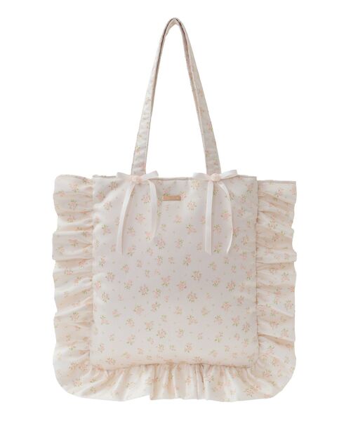 「Maison de FLEUR」 トートバッグ FREE サックスブルー レディース_画像4