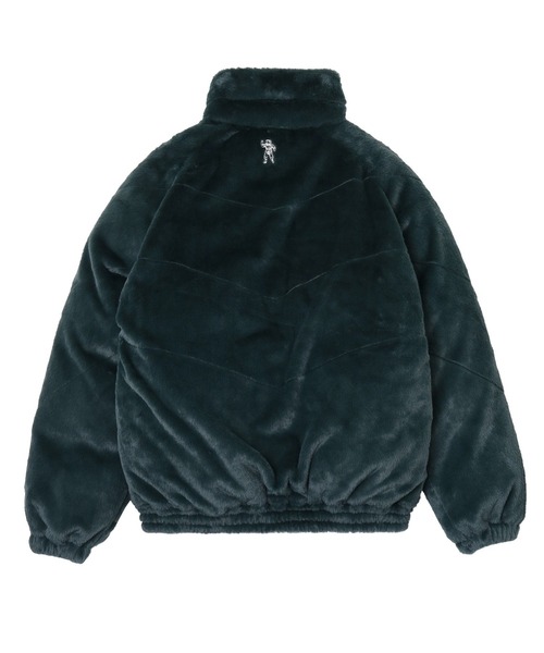 新品 BILLIONAIRE BOYS CLUB ファー ダウンジャケット 緑M アウトドアブランド「Eddie Bauer」2025年秋冬コレクションにて