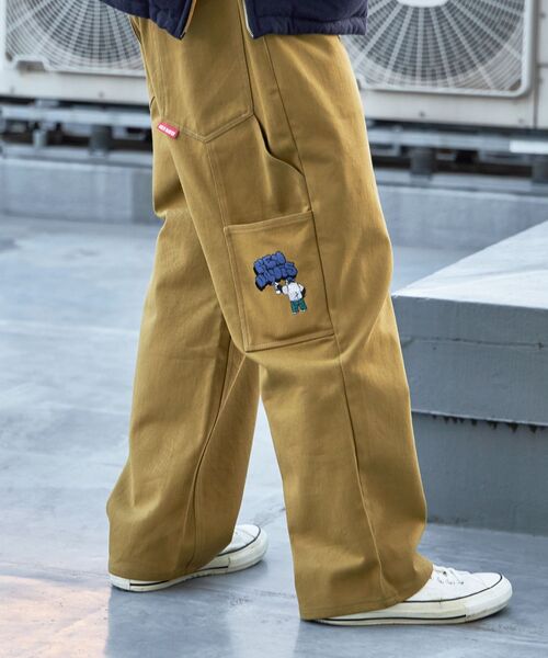 「BEN DAVIS」 ペインターパンツ LARGE ブラック メンズ_画像3
